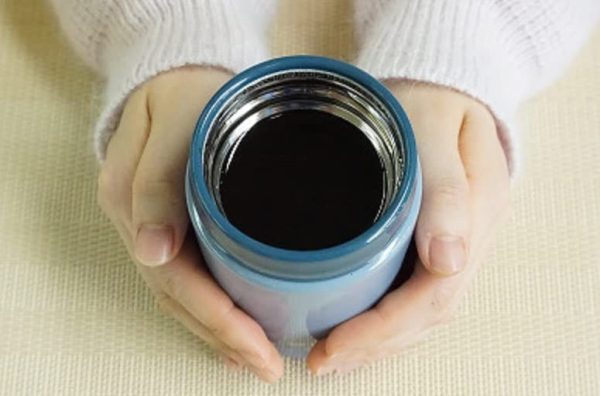 Tiger Lightweight Vacuum Insulated Flask 250Ml Heat & Cold Tumbler Mug Smoky White Online now - Image 5
