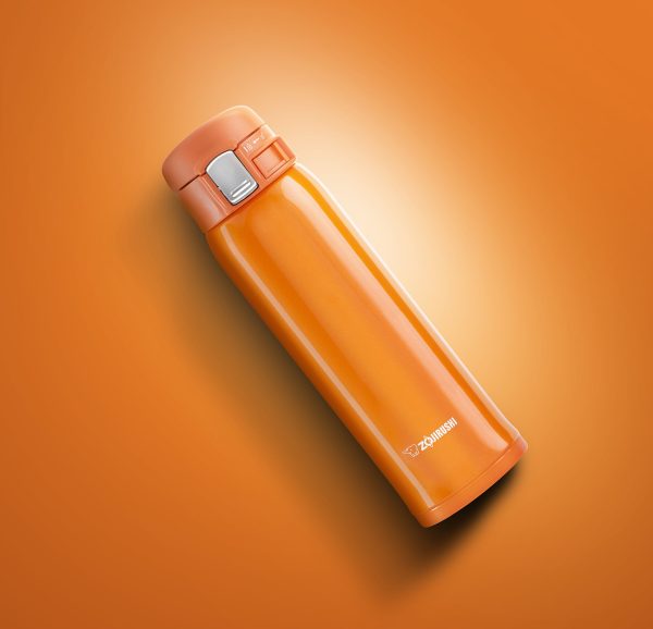 Zojirushi 16 Oz Stainless Steel Mug in Vibrant Orange by Zojirushi Corporation Cheap - Image 3