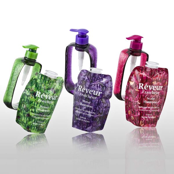 Reveur Freshur Moist Shampoo Dispenser Set 340Ml Refill Japan (X 1) Online - Image 4