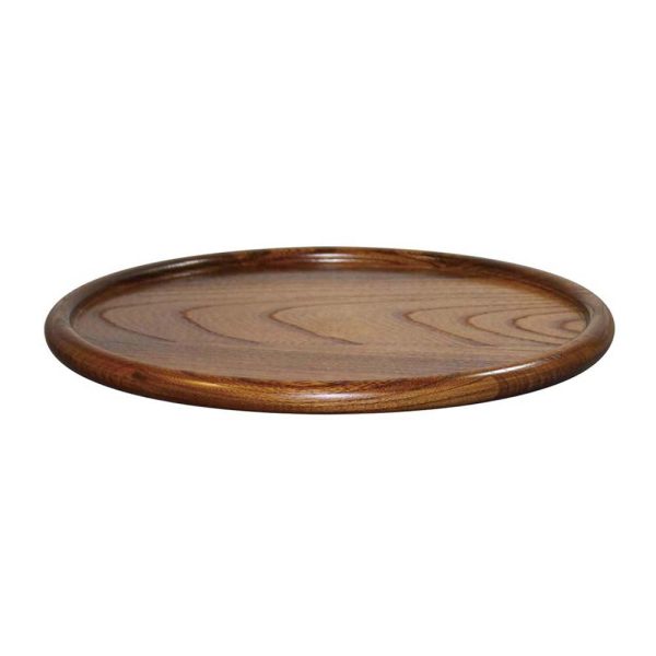 Kijihiki Zelkova Round Tray 30cm Hot on Sale
