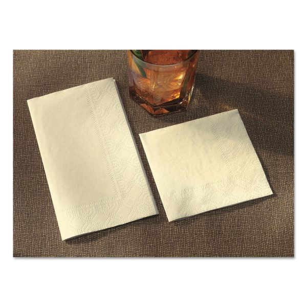 Dinner Napkins, 2-Ply, 15 x 17, White, 1000 Carton Online now - Image 4