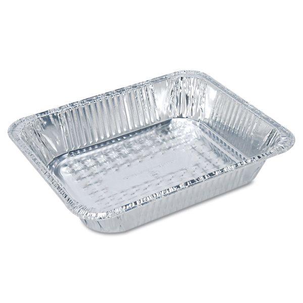 Aluminum Steam Table Pans, Half-Size Shallow, 1.69  Deep, 10.38 x 12.75, 100 Carton Online - Image 2
