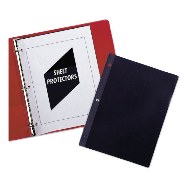 Traditional Polypropylene Sheet Protectors, Heavyweight, 11 x 8.5, 50 Box Supply