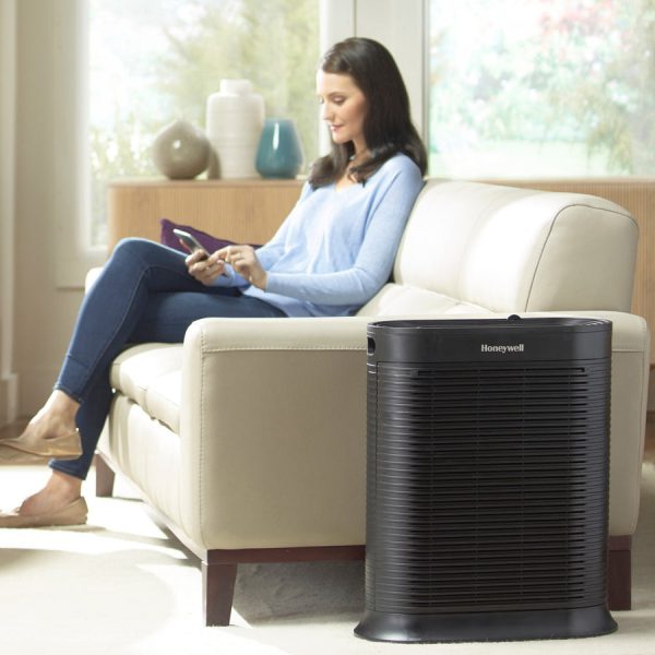 Honeywell HPA300 HEPA Air Purifier - True HEPA, Activated Carbon - 465 Sq. ft. - Black Supply - Image 2