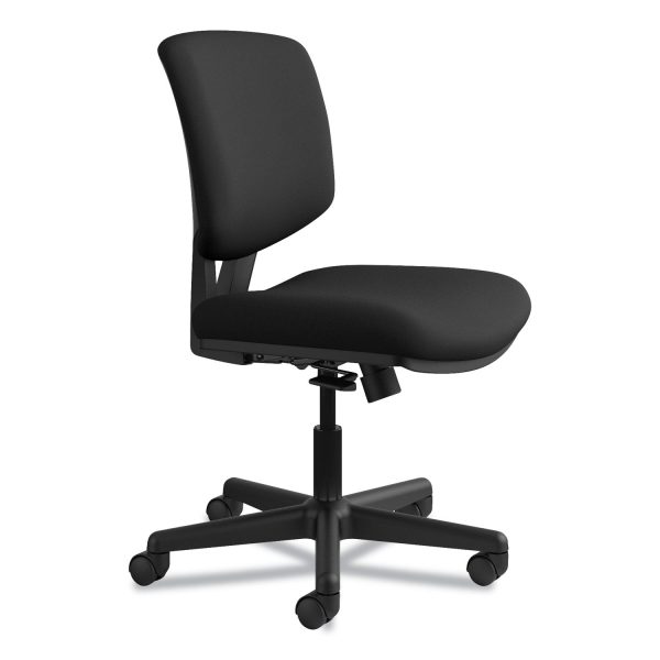 Volt Series Task Chair with Synchro-Tilt, Supports Up to 250 lb, 18  to 22.25  Seat Height, Black Online Hot Sale - Image 4