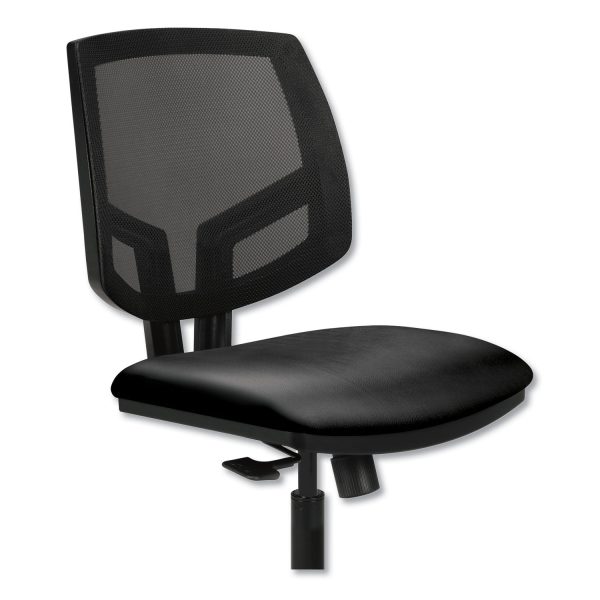 Volt Series Mesh Back Task Chair, Supports Up to 250 lb, 18.25  to 22.38  Seat Height, Black Fashion - Image 2