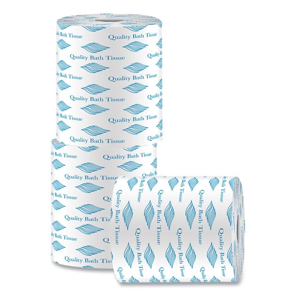 Bath Tissue, Septic Safe, 2-Ply, White, 500 Sheets Roll, 96 Rolls Carton Online Sale - Image 4