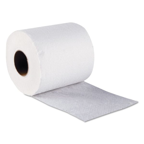 Standard Bath Tissue, Septic Safe, Individually Wrapped Rolls, 1-Ply, White, 1,000 Sheets Roll, 96 Wrapped Rolls Carton Hot on Sale - Image 4