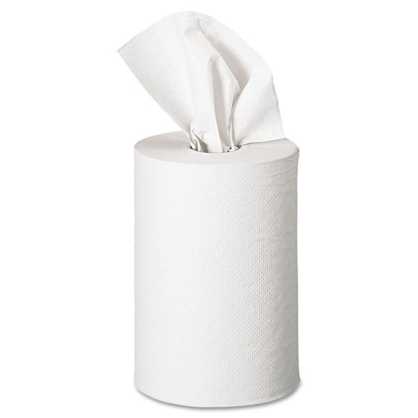 Pacific Blue Basic Nonperforated Paper Towels, 1-Ply, 7.88  x 350 ft, White, 12 Rolls Carton Sale - Image 3