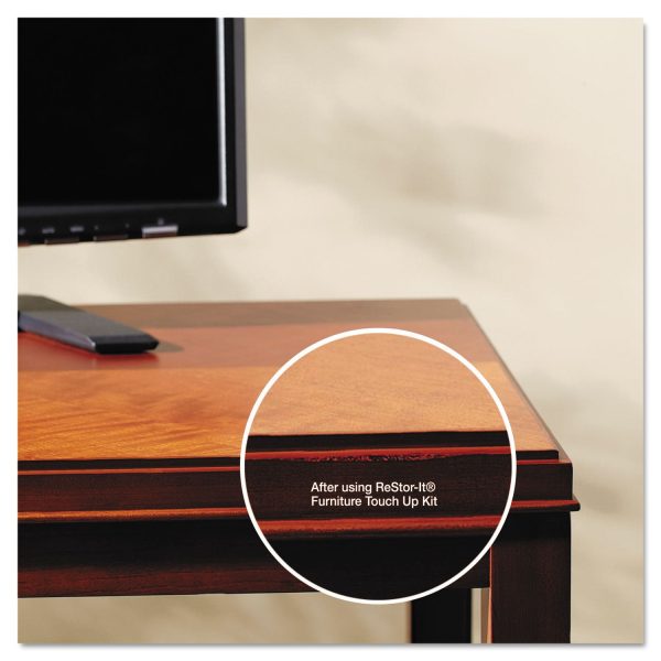 ReStor-It Furniture Touch-Up Kit with (5) Woodgrain Markers, (3) Filler Sticks, 4.25 x 0.38 x 6.75 Fashion - Image 2