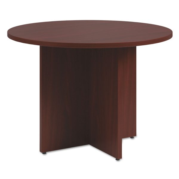 10500 Series Round Table Top, 42  Diameter, Mahogany Online Sale - Image 2