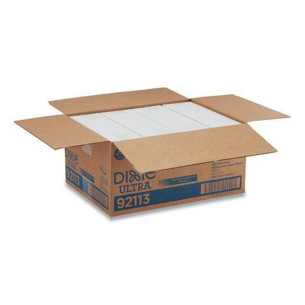 1 6-Fold Linen Replacement Towels, 13 x 17, White, 200 Box, 4 Boxes Carton Online Sale - Image 3
