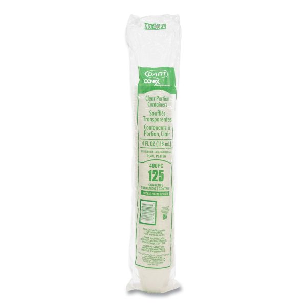 Conex Complements Portion Medicine Cups, 4 oz, Clear, 125 Bag, 20 Bags Carton Online Hot Sale - Image 3