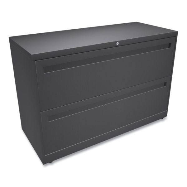 Brigade 700 Series Lateral File, 2 Legal Letter-Size File Drawers, Charcoal, 42  x 18  x 28 Hot on Sale - Image 3