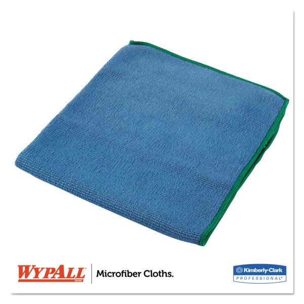 Microfiber Cloths, Reusable, 15.75 x 15.75, Blue, 24 Carton Online now - Image 2
