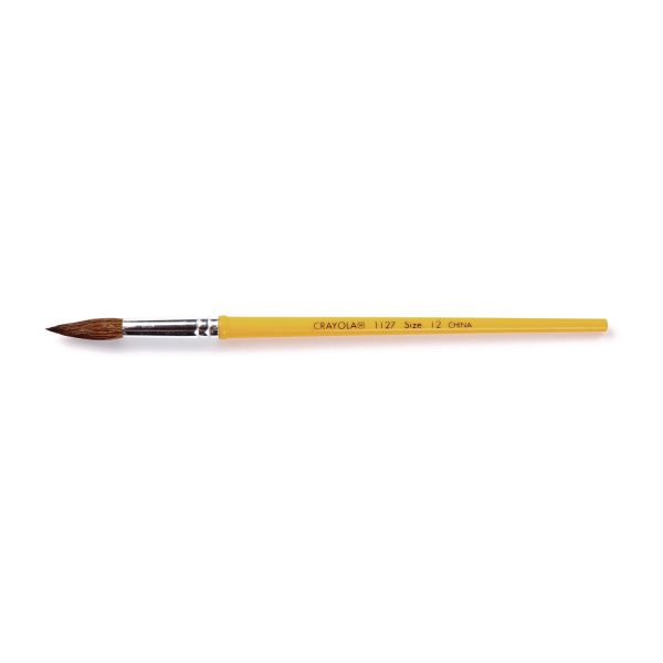 Watercolor Brush Set, Size 12, Camel-Hair Blend, Round Profile, 3 Pack Hot on Sale
