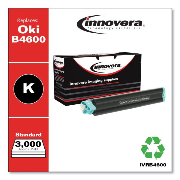 Remanufactured Black Toner, Replacement for 43502301, 3,000 Page-Yield Fashion - Image 2