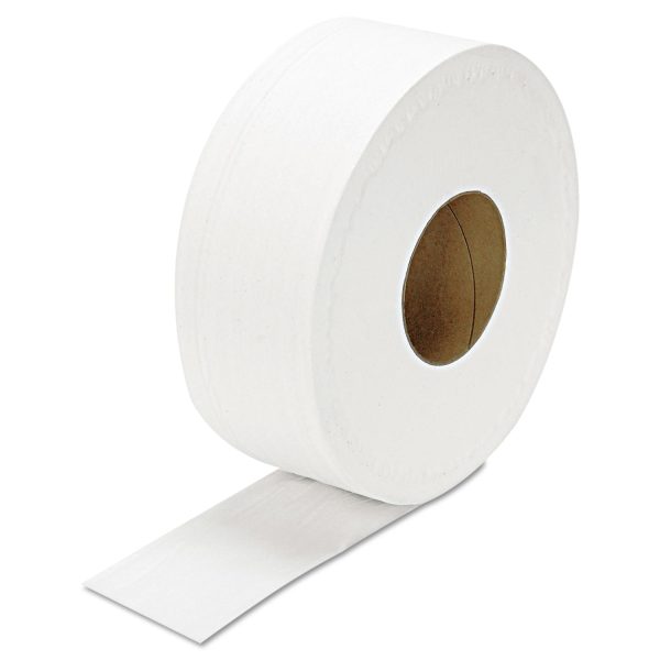 JRT Jumbo Bath Tissue, Septic Safe, 2-Ply, White, 3.3  x 1,000 ft, 12 Rolls Carton Cheap - Image 2
