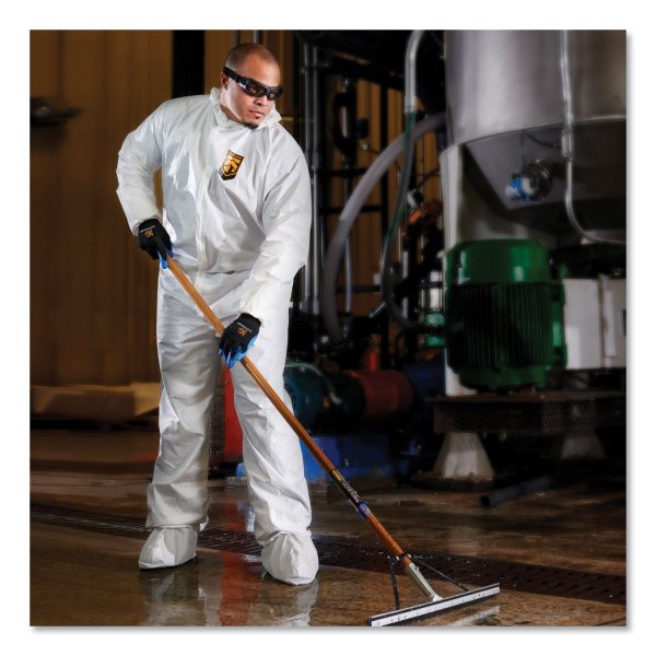 A40 Elastic-Cuff, Ankle, Hood and Boot Coveralls, 2X-Large, White, 25 Carton Online Hot Sale - Image 2