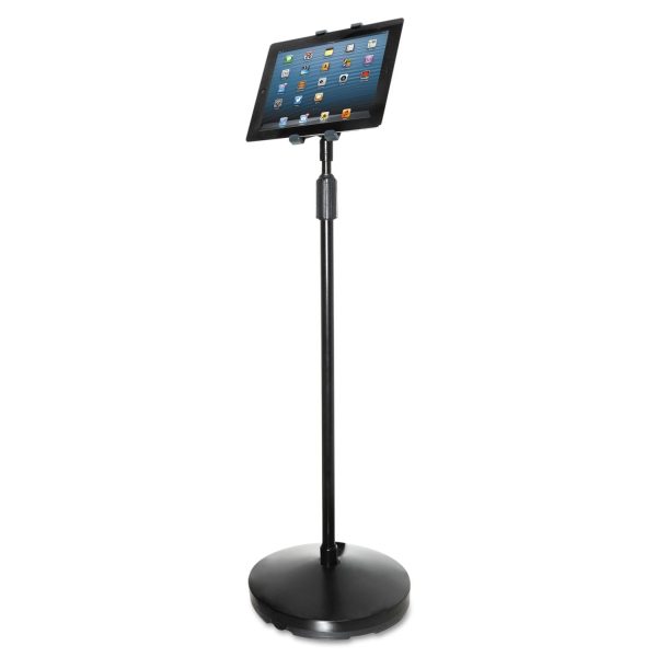 Floor Stand for iPad and Other Tablets, Black For Sale - Image 3