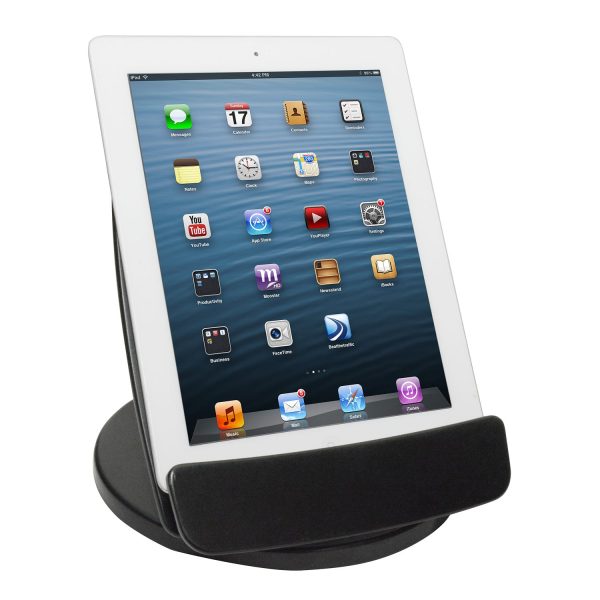 Rotating Desktop Tablet Stand, Black For Discount - Image 2
