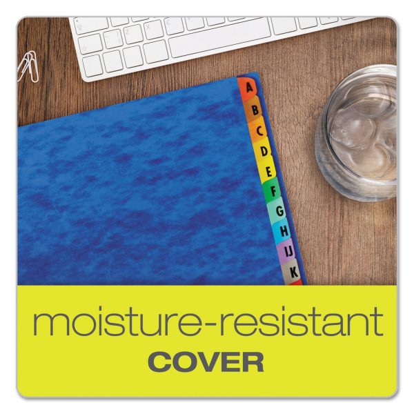 Expanding Desk File, 23 Dividers, Alpha Index, Letter Size, Blue Cover Discount - Image 2