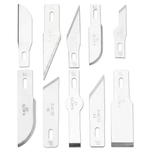 Knife Set, 3 Knives, 10 Blades, Carrying Case Online Hot Sale - Image 4