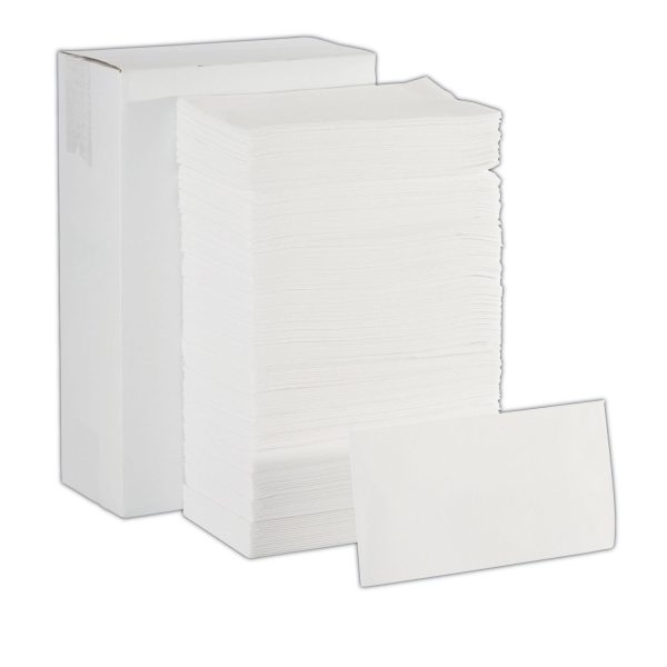 1 6-Fold Linen Replacement Towels, 13 x 17, White, 200 Box, 4 Boxes Carton Online Sale - Image 4