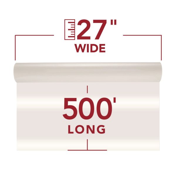 NAP-Lam I Roll Film, 1.5 mil, 27  x 500 ft, Gloss Clear, 2 Box Supply - Image 4