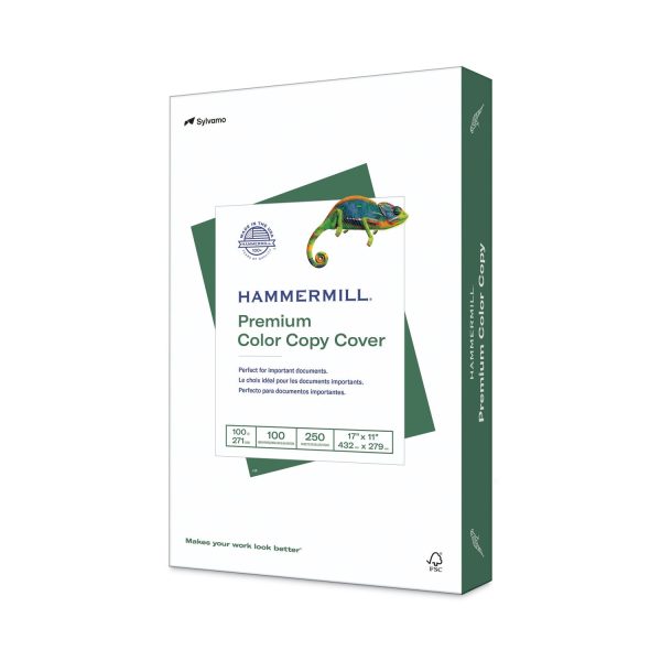 Premium Color Copy Cover, 11 x 17, Smooth Photo White, 250 Pack Supply