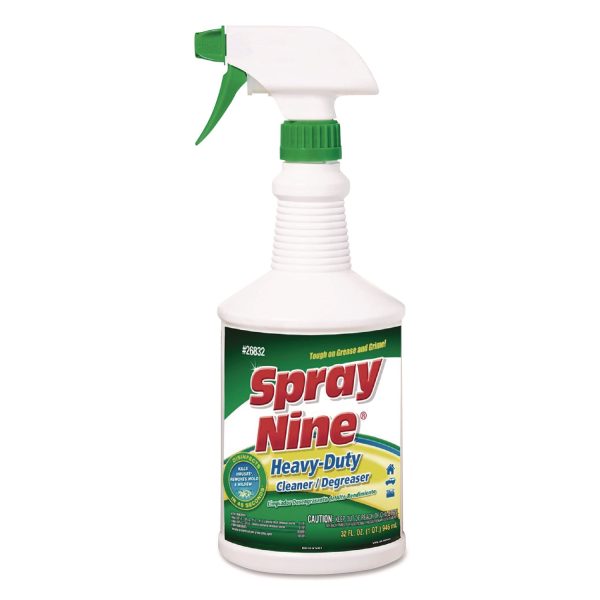 Heavy Duty Cleaner Degreaser Disinfectant, Citrus Scent, 32 oz, Trigger Spray Bottle, 12 Carton on Sale - Image 2