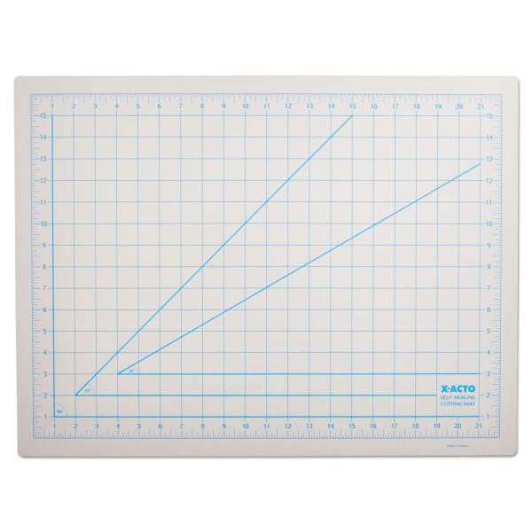 Self-Healing Cutting Mat, Nonslip Bottom, 1  Grid, 18 x 24, Gray For Discount - Image 2