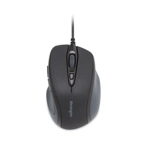 Pro Fit Wired Mid-Size Mouse, USB 2.0, Right Hand Use, Black Fashion - Image 2