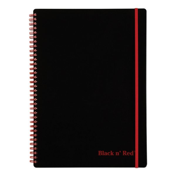 Flexible Cover Twinwire Notebooks, SCRIBZEE Compatible, 1-Subject, Wide Legal Rule, Black Cover, (70) 11.75 x 8.25 Sheets For Sale - Image 2
