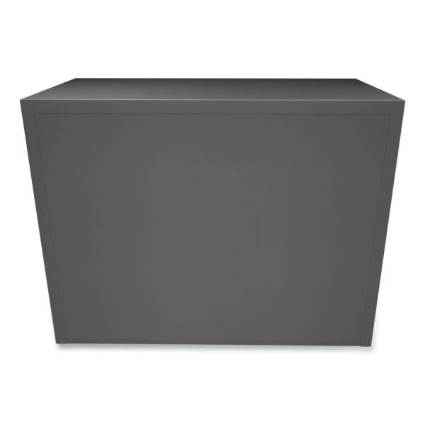 Brigade 700 Series Lateral File, 2 Legal Letter-Size File Drawers, Charcoal, 36  x 18  x 28 Online Hot Sale - Image 4