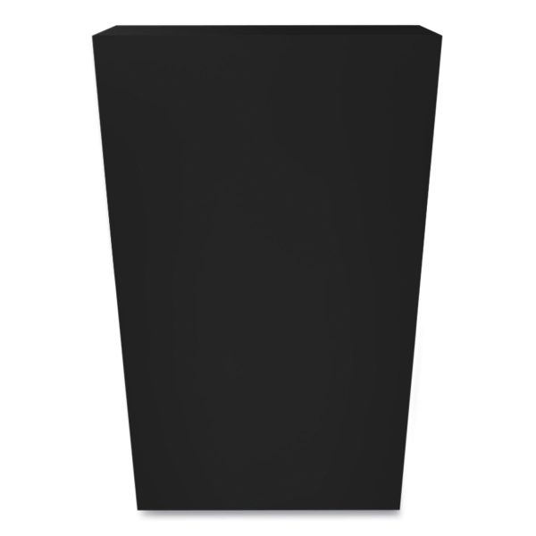 Metal Bookcase, Four-Shelf, 34.5w x 12.63d x 59h, Black Online now - Image 4