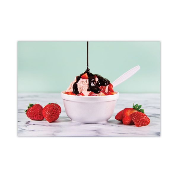 Foam Bowls, 8 oz, White, 50 Pack, 20 Packs Carton Online Sale - Image 5
