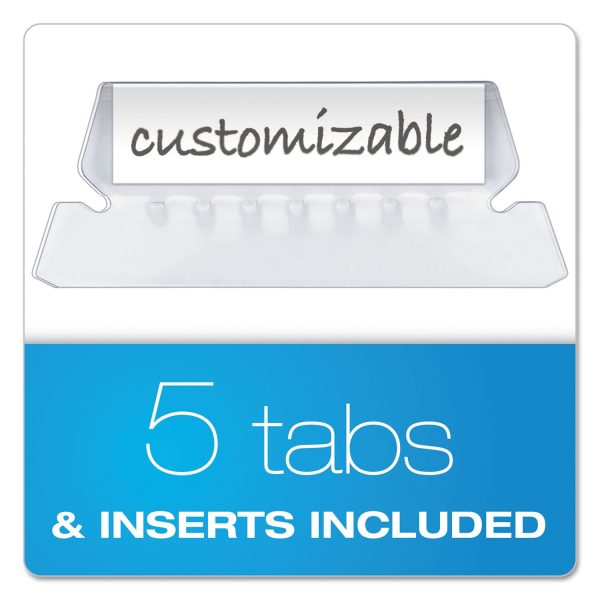 Desktop File With Hanging Folders, Letter Size, 6  Long, Blue For Discount - Image 4
