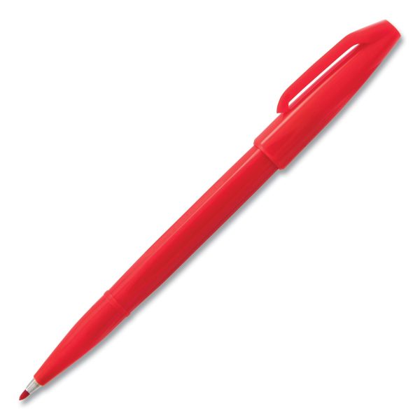 Sign Pen Fine Point Color Marker, Extra-Fine Bullet Tip, Red, Dozen Online Hot Sale - Image 4