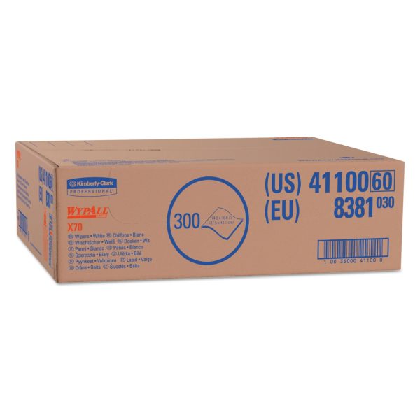 X70 Cloths, Flat Sheet, 16.6 x 14.9, White, 300 Carton Hot on Sale