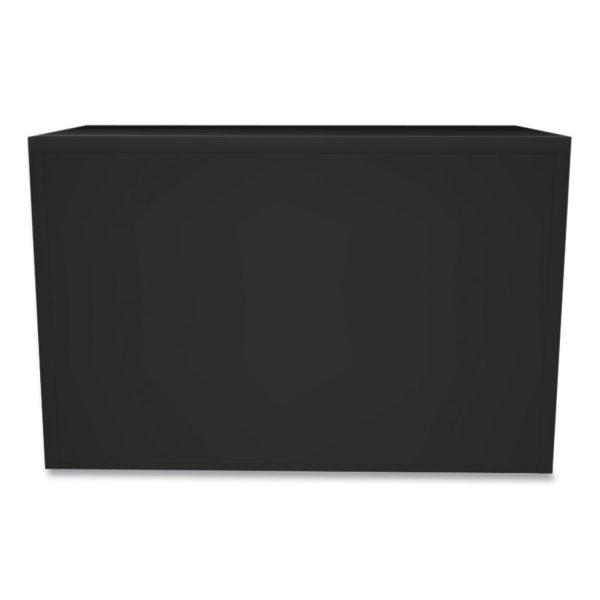 Brigade 700 Series Lateral File, 2 Legal Letter-Size File Drawers, Black, 42  x 18  x 28 For Sale - Image 4