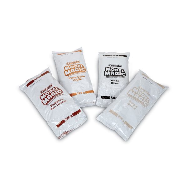 Model Magic Modeling Compound, 8 oz Packs, 4 Packs, Assorted Natural Colors, 2 lbs For Sale - Image 3