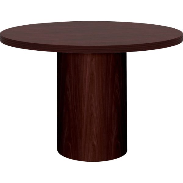 HON Preside HTLRA Conference Table Base - Finish: Mahogany For Cheap - Image 2