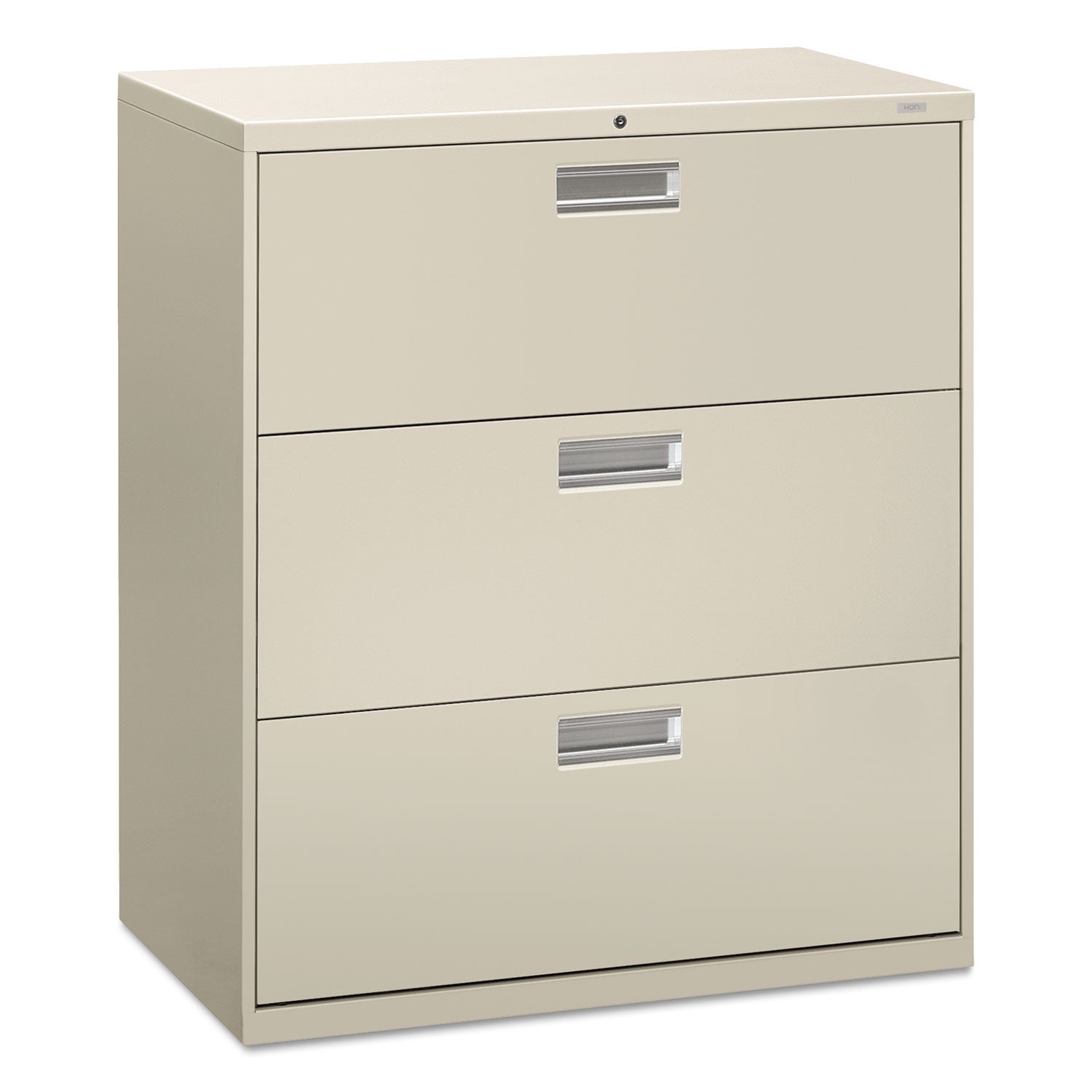 Brigade 600 Series Lateral File, 3 Legal Letter-Size File Drawers, Light Gray, 36  x 18  x 39.13 Online Hot Sale