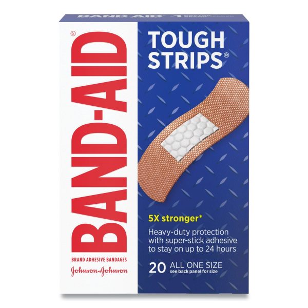 Flexible Fabric Adhesive Tough Strip Bandages, 1 x 4, 20 Box For Discount