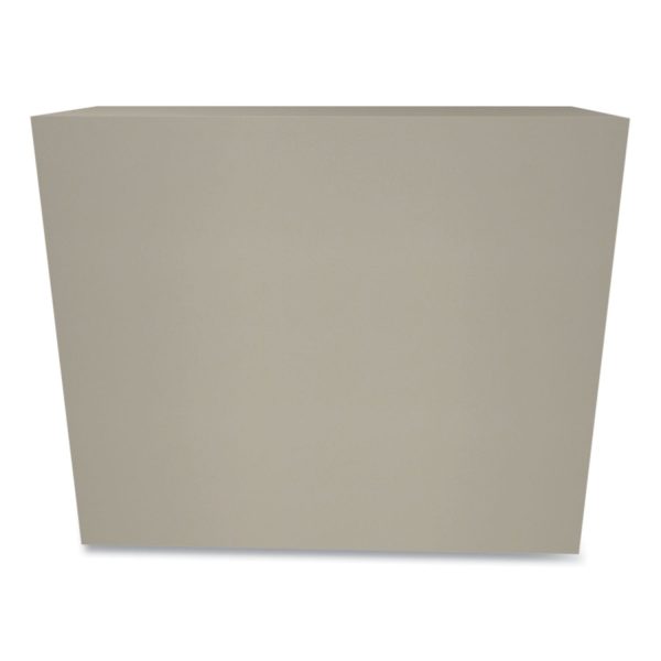 Metal Bookcase, Two-Shelf, 34.5w x 12.63d x 29h, Putty Online now - Image 4