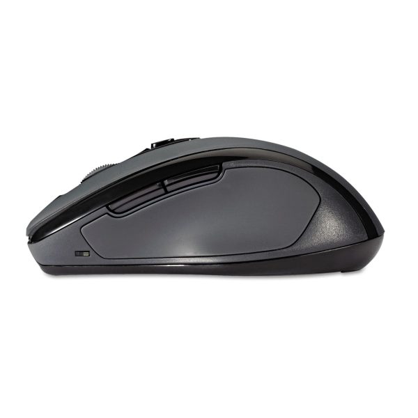 Pro Fit Mid-Size Wireless Mouse, 2.4 GHz Frequency 30 ft Wireless Range, Right Hand Use, Gray Hot on Sale - Image 2