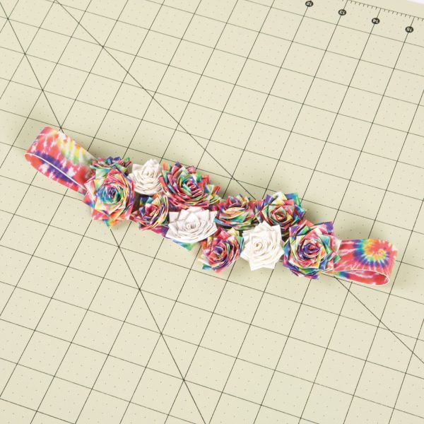 Colored Duct Tape, 3  Core, 1.88  x 10 yds, Multicolor Love Tie Dye Hot on Sale - Image 4
