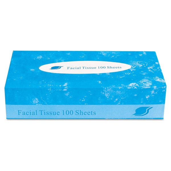 Boxed Facial Tissue, 2-Ply, White, 100 Sheets Box, 30 Boxes Carton Online now