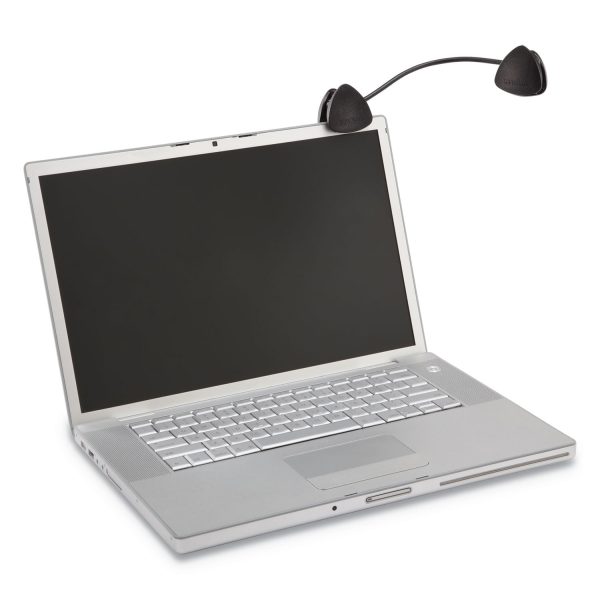 FlexClip Gooseneck Copyholder, Monitor Laptop Mount, Plastic, Black For Sale - Image 2